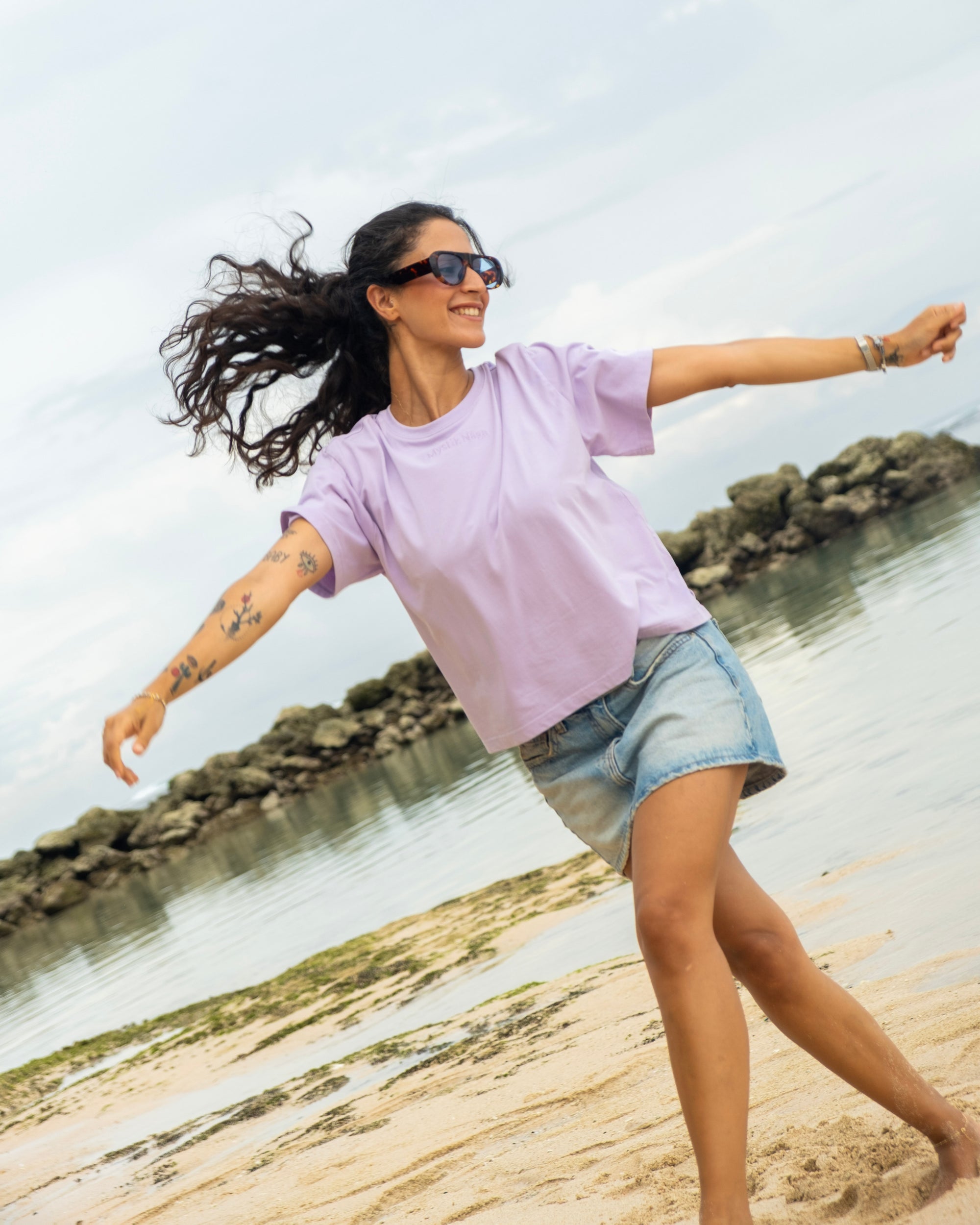 Essential Mystik Nāga Crew Neck - Lavender