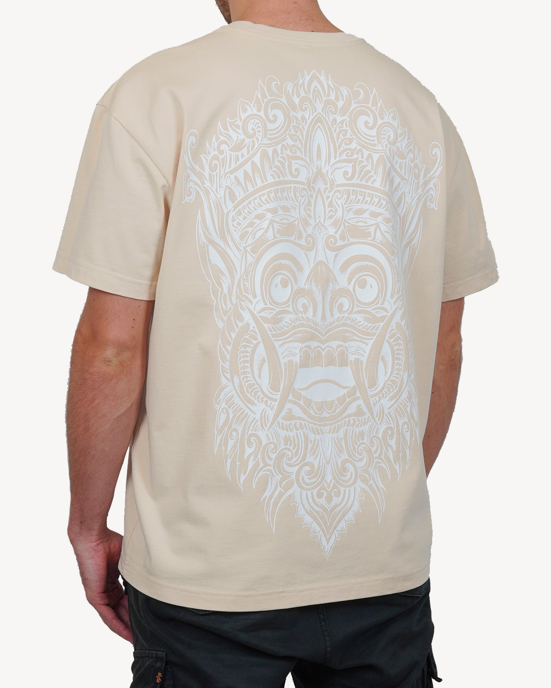 Barong Mystik Nāga Crew Neck - Ecru
