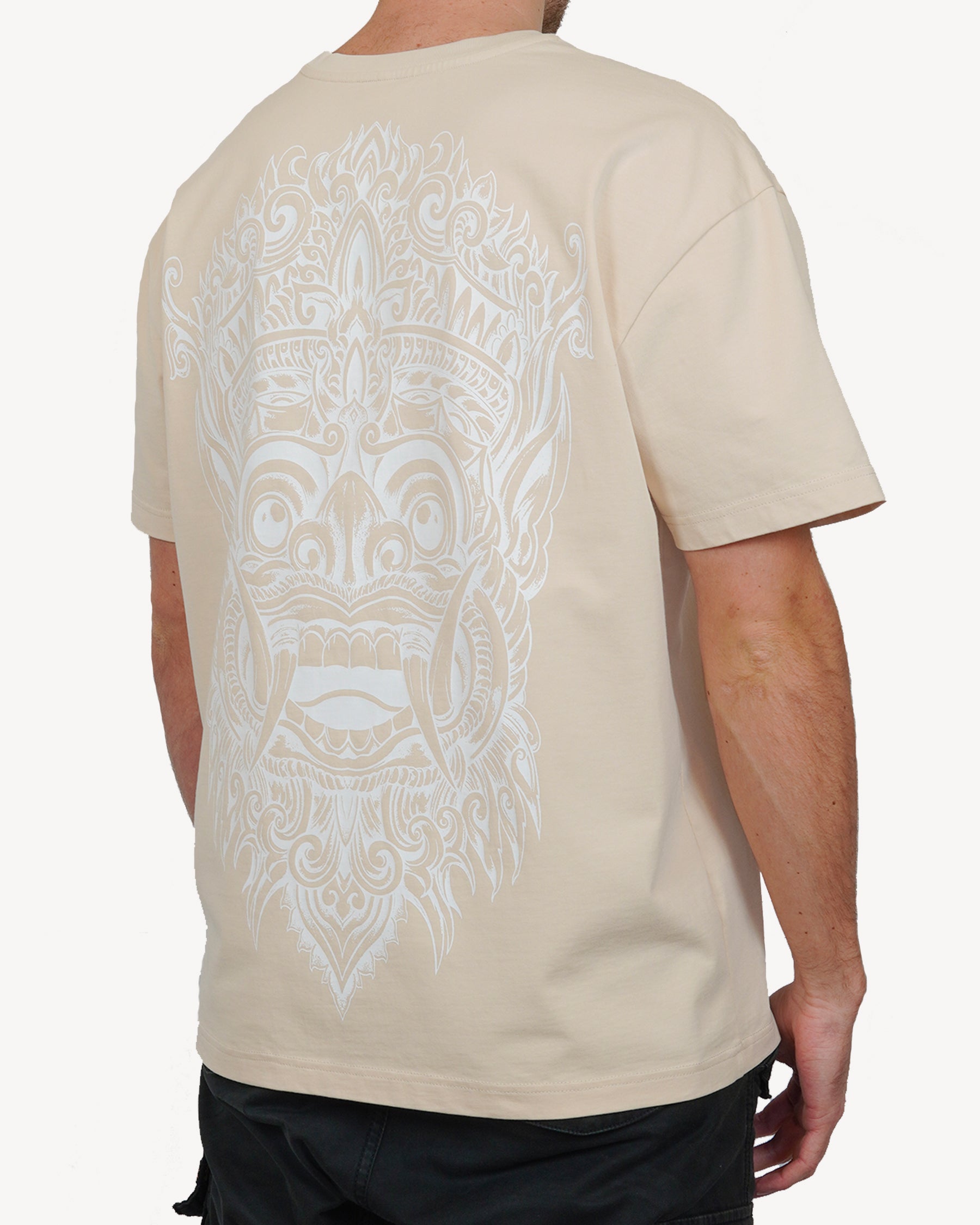 Barong Mystik Nāga Crew Neck - Ecru
