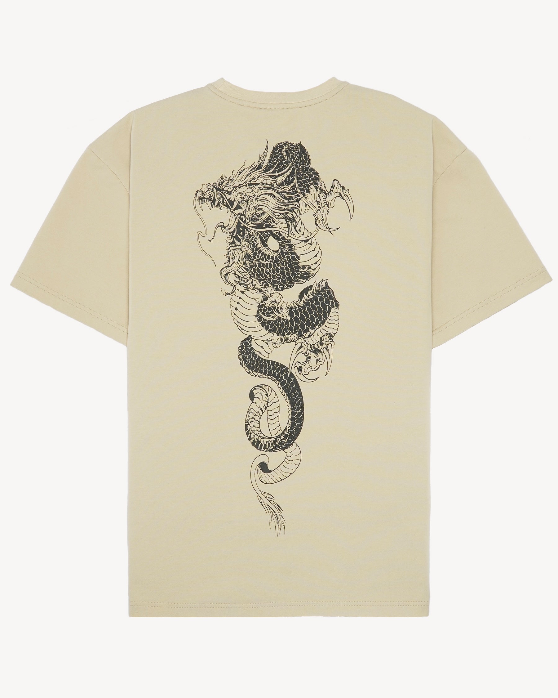 Dragon Mystik Nāga Crew Neck - Champagne Taupe