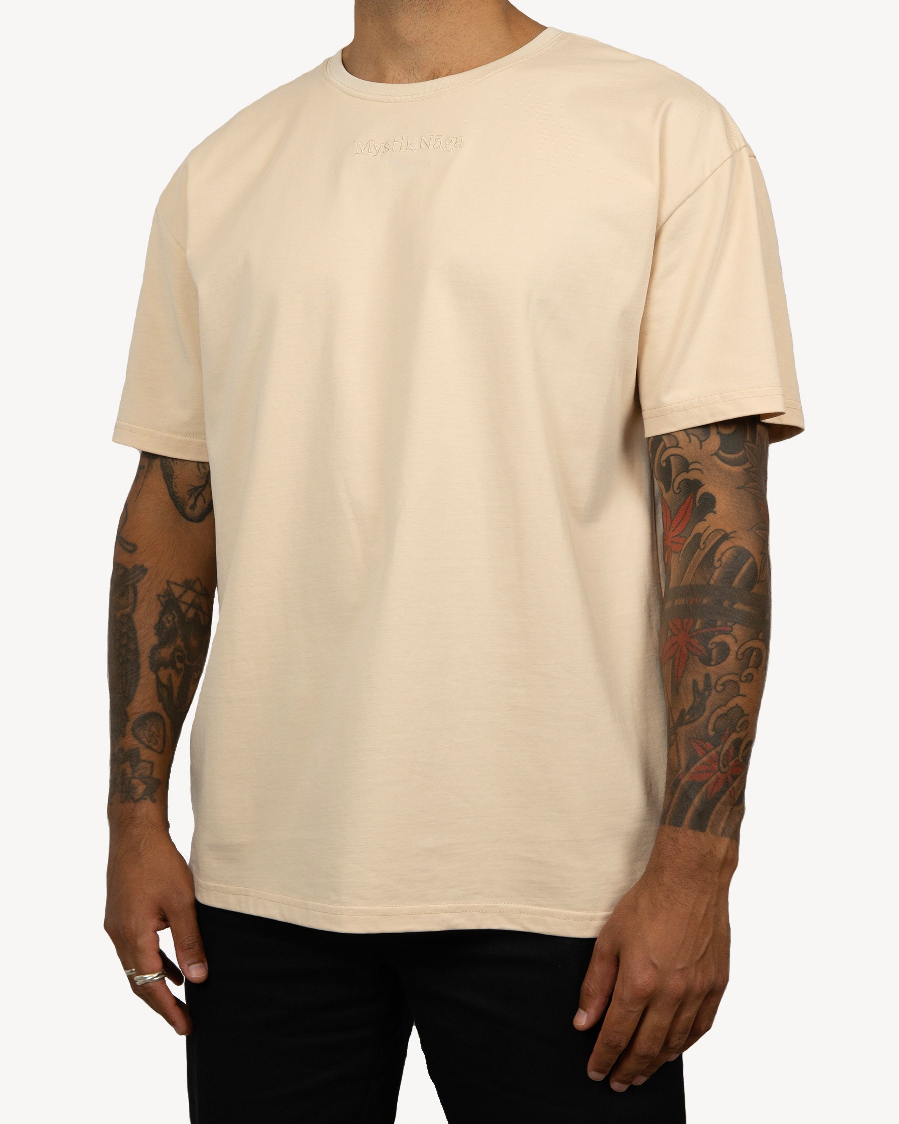 Essential Mystik Nāga Crew Neck - Ecru