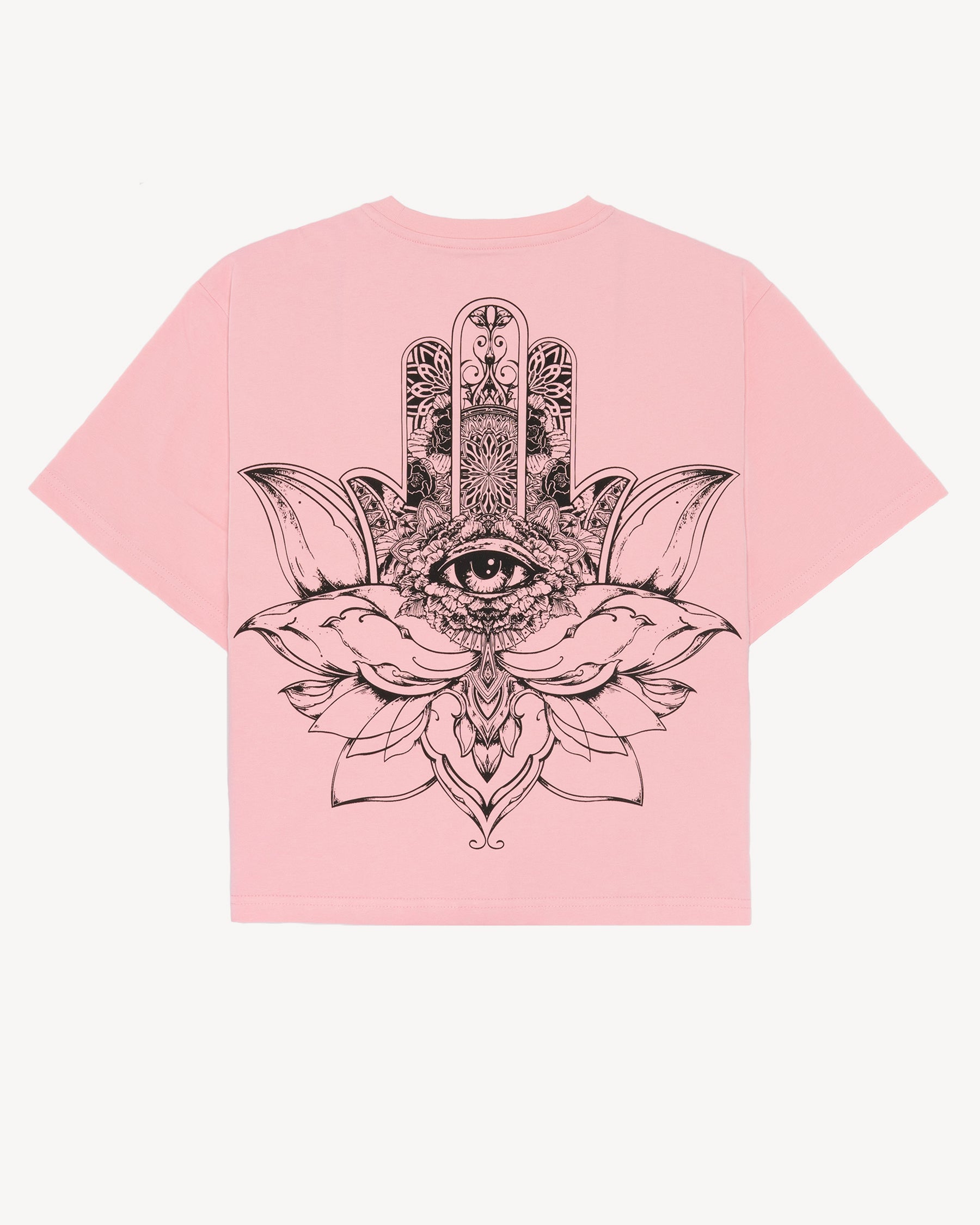 Lotus Mystik Nāga Crew Neck - Soft Pink