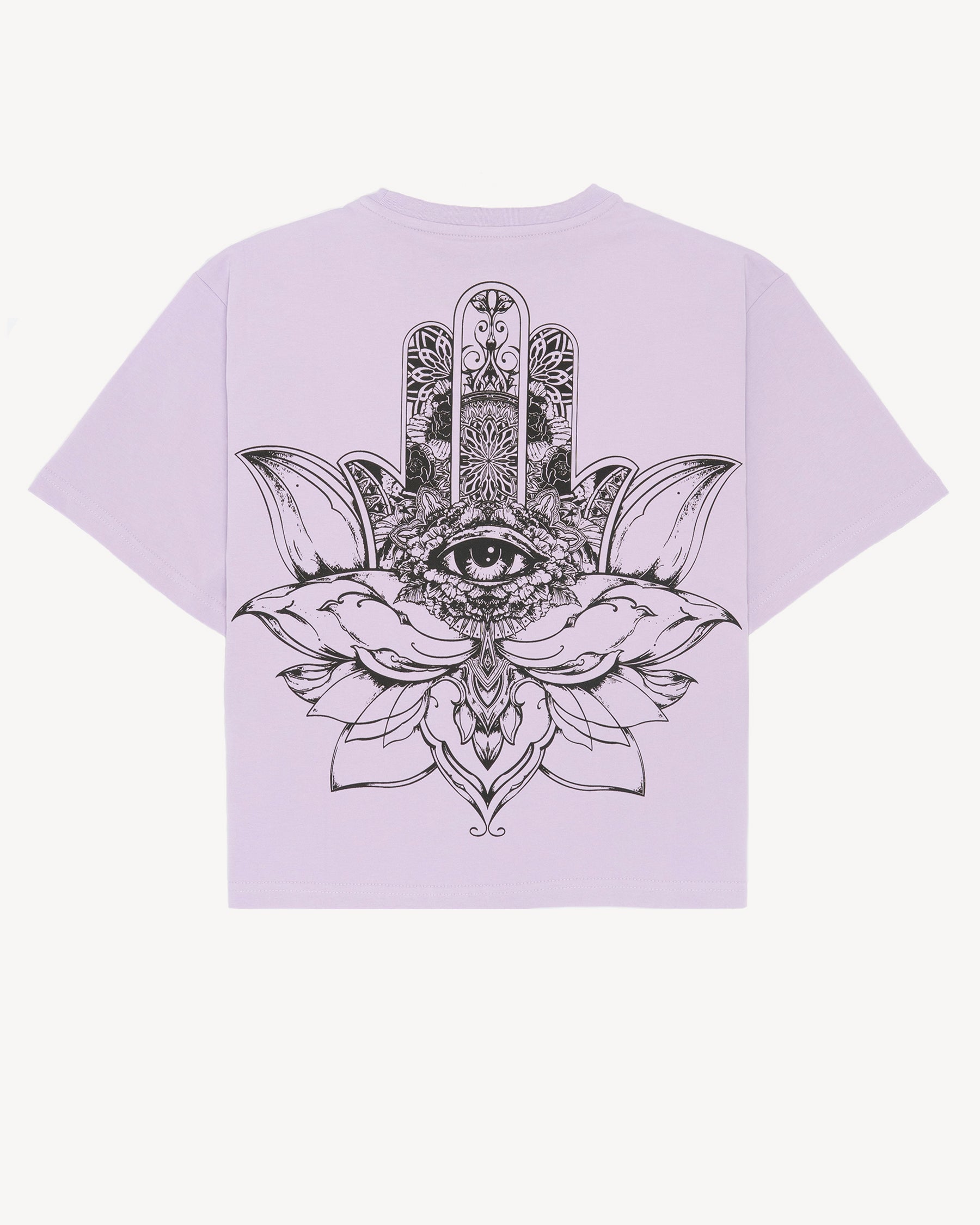 Lotus Mystik Nāga Crew Neck - Lavender